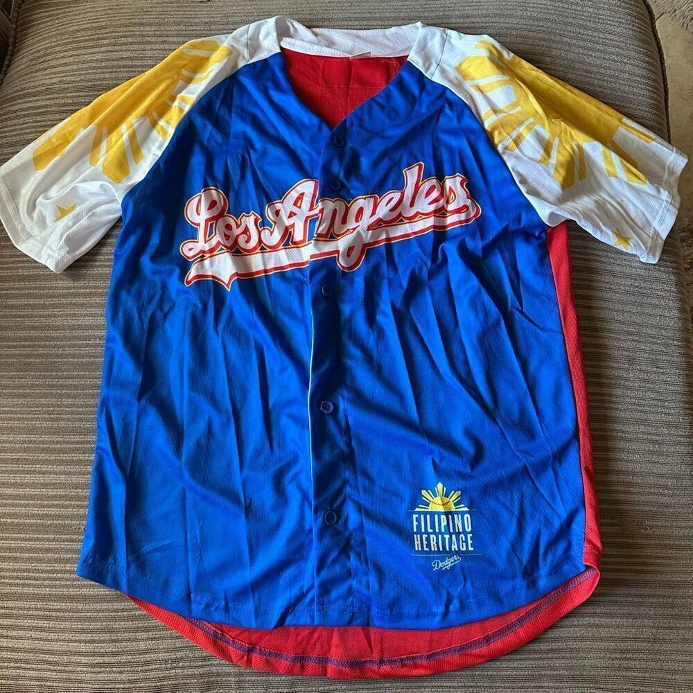 Los Angeles Dodgers Filipino heritage jersey medium